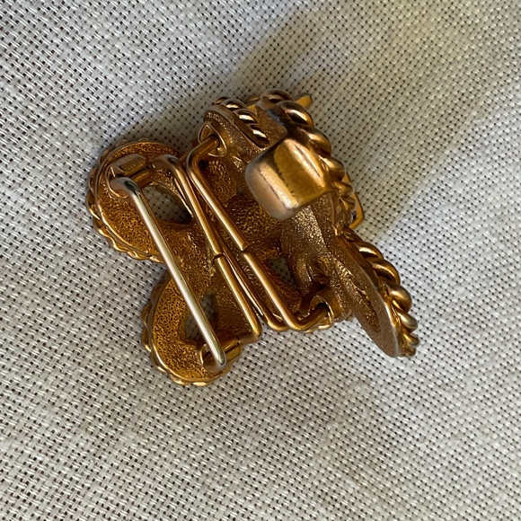 Douglas Paquette Vintage 80’s Signed Celtic Knot / Flower Buckle Snakeskin Belt - Picture 13 of 16